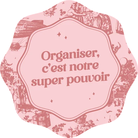 Sticker Kent : Organiser, c’est notre super pouvoir
