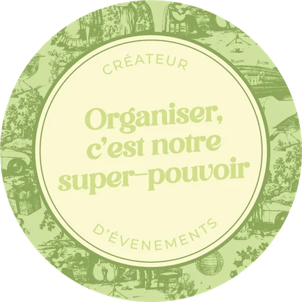 Sticker Kent : Organiser, c’est notre super-pouvoir